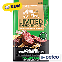 WholeHearted Limited Ingredient Diet Lamb & Brown Rice Recipe Dog Food