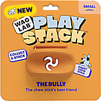 WAGLAB The Bully Orange Dog Toy