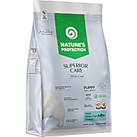 Nature's Protection Superior Care White Dogs Grain Free Junior Small and Mini Breeds White Fish Dry Dog Food