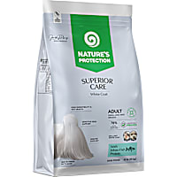 Nature's Protection Superior Care White Dogs Grain Free Adult Small and Mini Breeds White Fish Dry Dog Food
