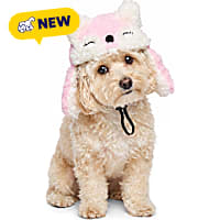 Petco Fuzzy Fox Character Pet Hat