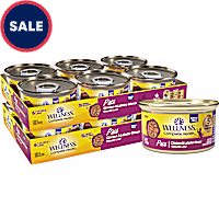 Wellness Complete Health Chicken & Lobster Natural, Protein-Rich, Grain Free Pate Adult Wet Cat Food