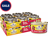 Wellness Complete Health Natural Canned Grain Free Gravies Salmon Dinner Wet Cat Food