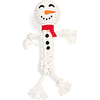 Petco Holiday Snowman Rope Dog Toy