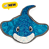 Petco Manta Ray Durable Plush Dog Toy