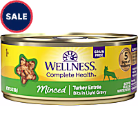 Wellness Complete Health Grain Free Minced Turkey Entree Wet Cat Food