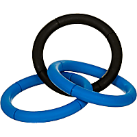 JW Pet Invincible Chains Rubber Dog Toy