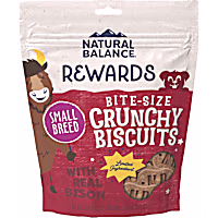 Natural Balance L.I.T. Limited Ingredient Treats Small Breed Sweet Potato & Bison Formula Dog Treats