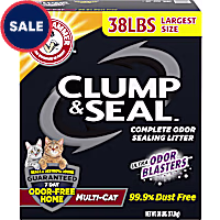 Arm & Hammer Clump & Seal Multi-Cat Odor Sealing Cat Litter