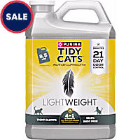 Tidy Cats 4-in-1 Strength Light Weight, Low Dust, Clumping Odor Control Cat Litter