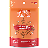 WholeHearted Savory & Tasty Soft Cat Treats - Chicken Recipe