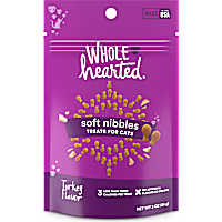 WholeHearted Savory & Tasty Soft Cat Treats - Turkey Recipe