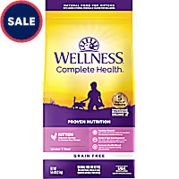 Wellness Complete Health Natural Grain Free Deboned Chicken & Chicken Meal Dry Kitten Food