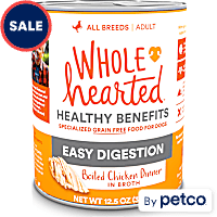 WholeHearted Grain-Free Adult Boiled Chicken Dinner Wet Dog Food