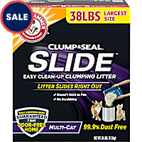 Arm & Hammer Clump & Seal Slide Multi-Cat Clumping Litter
