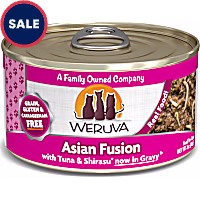 Weruva Classics Asian Fusion with Tuna & Shirasu in Gravy Wet Cat Food