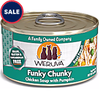 Weruva Classics Funky Chunky Chicken Soup with Pumpkin Wet Cat Food