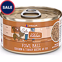 Cats in the Kitchen Originals Fowl Ball Chicken and Turkey Recipe Au Jus Wet Cat Food