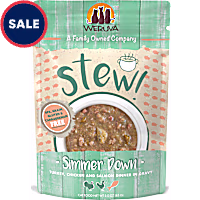 Weruva Stew! Simmer Down Turkey, Chicken and Salmon Dinner Wet Cat Food