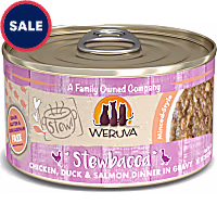 Weruva Stew! Stewbacca Chicken, Duck & Salmon Dinner in Gravy Wet Cat Food