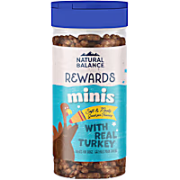 Natural Balance Limited Ingredient Diets Mini Rewards Soft & Chewy Turkey Formula Dog Treats