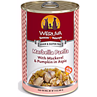 Weruva Classics Marbella Paella with Mackerel & Pumpkin in Aspic Wet Dog Food
