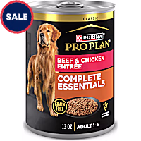 Purina Pro Plan Grain Free Classic Beef and Chicken Entree Dog Food Pate