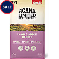 ACANA Lamb & Apple Recipe Singles Limited Ingredient Grain Free High Protein Dry Dog Food