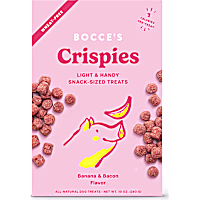 Bocce's Bakery Banana + Bacon Crispies Dog Treats