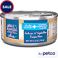 WholeHearted Plus Salmon & Vegetables Recipe Stew Wet Cat Food