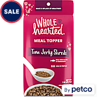 Wholehearted Tuna Jerky Shreds Protein-Boosting Cat Meal Topper