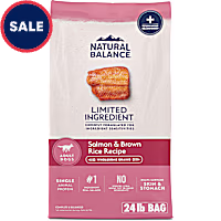 Natural Balance Limited Ingredient Adult Dry Dog Food with Healthy Grains Salmon & Brown Rice Recipe