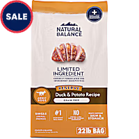 Natural Balance Limited Ingredient Adult Grain-Free Dry Dog Food Reserve Duck & Potato Recipe