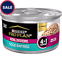 Purina Pro Plan Specialized Vital Systems Sole Entree in Gravy 4-in-1 Support Wet Cat Food
