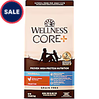 Wellness CORE+ Hairball Grain Free Chicken & Chicken Meal Recipe Adult Dry Cat Food