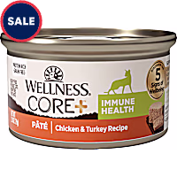 Wellness CORE+ Immune Health Natural Grain Free Chicken & Turkey Pate Canned Wet Cat Food