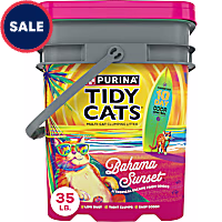 Purina Tidy Cats Bahama Sunset Scented Clumping Low Dust Odor Control Formula Multi Cat Litter