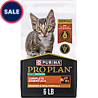 Purina Pro Plan Complete Essentials Shredded Blend Chicken and Rice Formula Dry Kitten Food