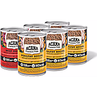 ACANA Premium Pate Grain-free Beef + Poultry Recipes Wet Dog Food Variety Pack