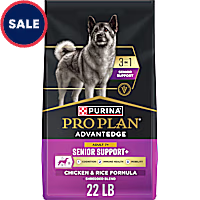 Purina Pro Plan Advantage Senior Support Plus Shredded Blend Chicken & Rice Formula Dry Dog Food