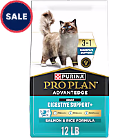 Purina Pro Plan AdvantEDGE Digestive Support Plus Adult Salmon and Rice Formula Dry Cat Food