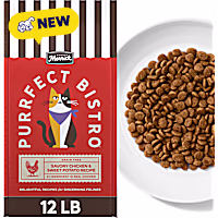 Merrick Purrfect Bistro Grain Free Chicken & Sweet Potato Recipe Natural Dry Cat Food for Adult Cats