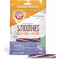 Arm & Hammer Smoothies Dental Treats for Dogs with Baking Soda and Calcium for Pets