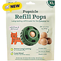 Woof Pupsicle Lickable Beef and Peanut Butter Pop Refills X-Large Dog Treat
