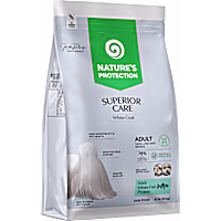 Nature's Protection Superior Care White Dogs Grain Free Adult Small and Mini Breeds White Fish Dry Dog Food