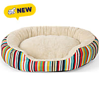 Petco Color Striped Step-In Dog Bed