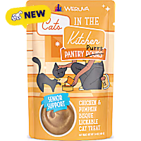 Cats in the Kitchen Pantry Pours Senior Support Chicken & Pumpkin Bisque Lickable Cat Treat