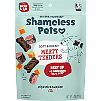 Shameless Pet Treats Meaty Tenders Beef Up Soft & Chewy Dog Treats