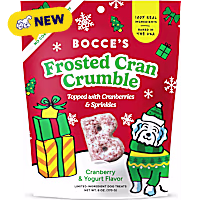 Bocce's Bakery Frosted Cran Crumble, Soft & Chewy Dog Treats