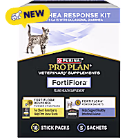 Purina Pro Plan Veterinary Supplements FortiFlora Diarrhea Response Cat Digestive Health Kit, 1.85 oz.